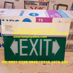 Lampu Emergency Exit panah kanan kiri